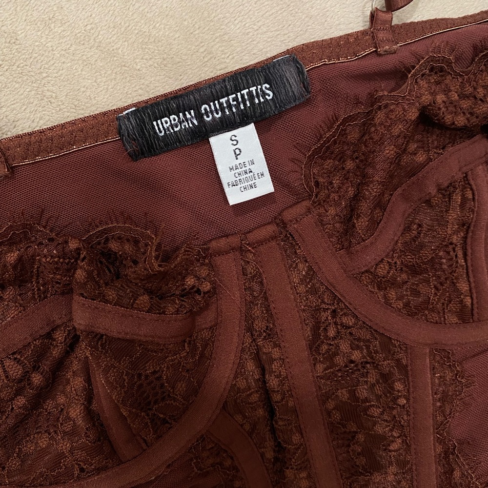 Urban Outfitters mesh corset mini dress - Picture 4 of 5